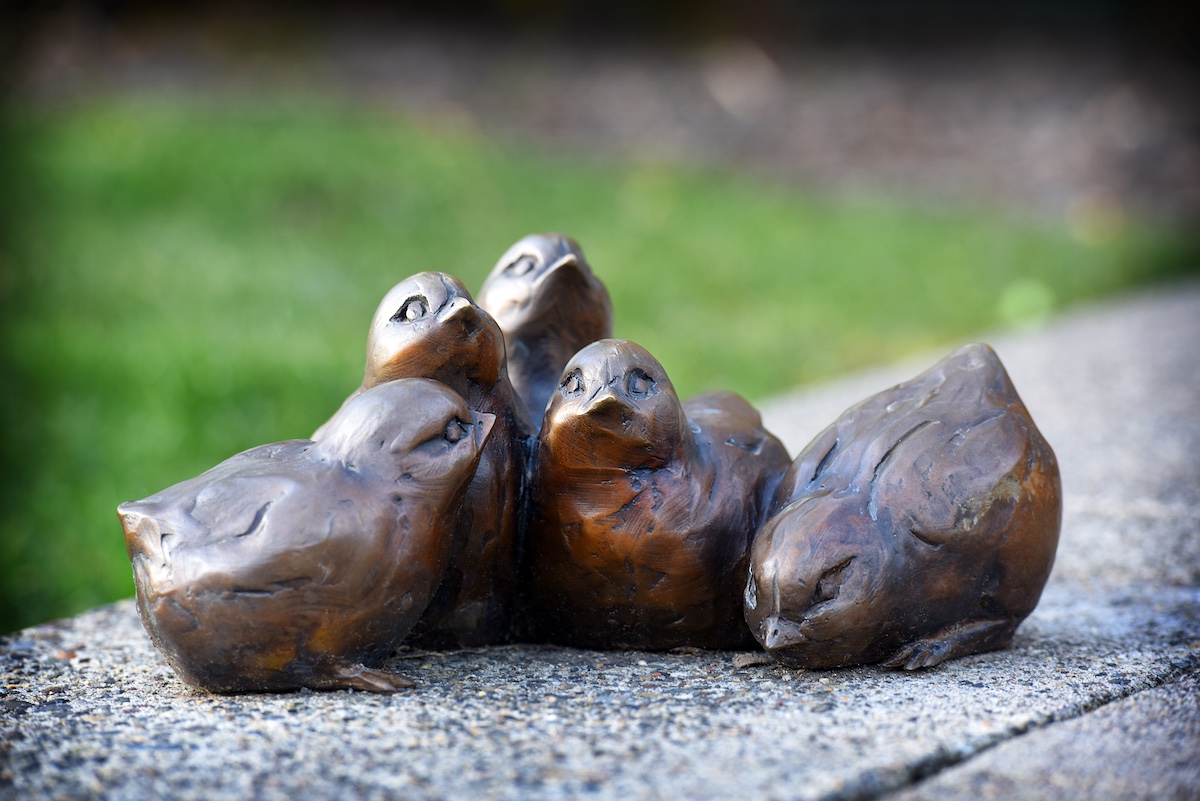 Camas Bronze Birds