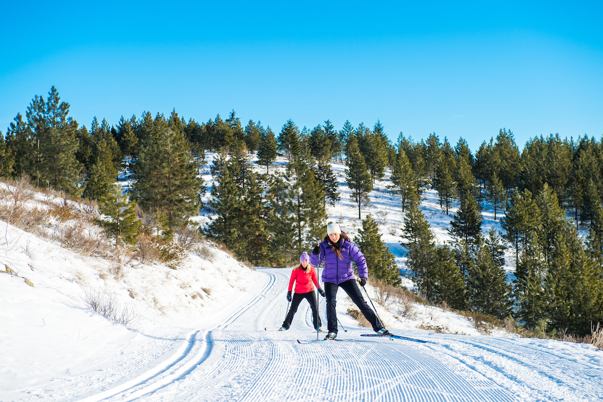 Scenic Washington State Lake Chelan Winterfest