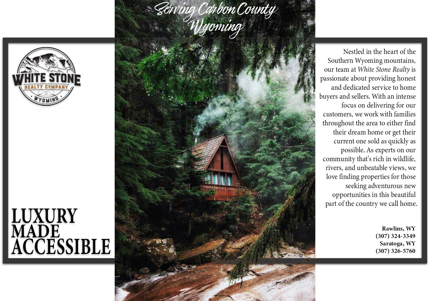 White Stone Realty Company Saratoga WY Real Estate Meet the Team